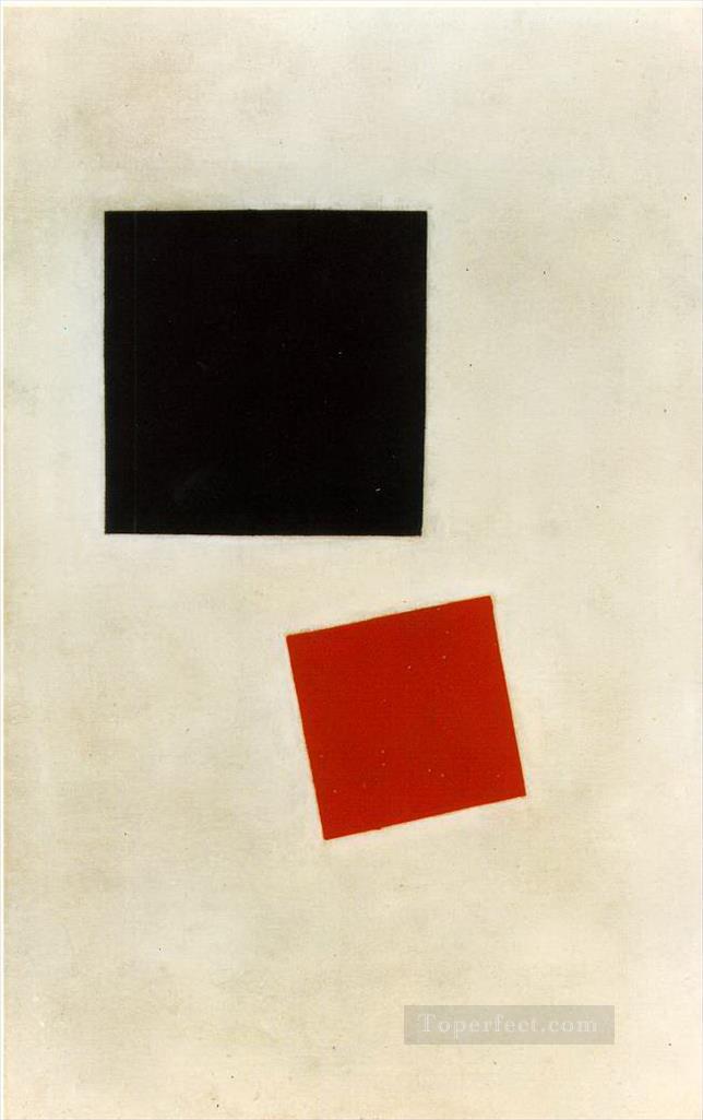 black square and red square 1915 Kazimir Malevich Oil Paintings